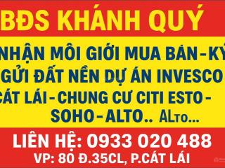 Dự án invesco cát lái ,b303 giá 58 triệu / m2, 119 m2, giá tốt nhất thị trường