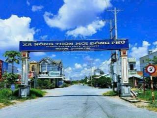 Bán nền đẹp đối diện công viên  kdc đông phú, đường số 8