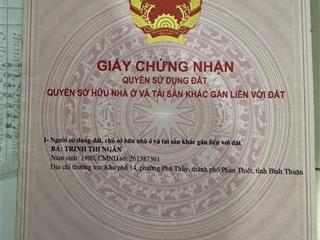 Đất nhà phố cạnh biển đồi dương