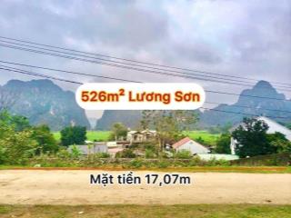 Bán gấp đất tại xã thanh sơn, lương sơn, hòa bình, 1,8 tỷ, 526 m2