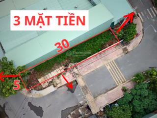 Cần bán lại lô đất hiếm 3 mặt tiền cho ai muốn làm kinh doanh chính chủ