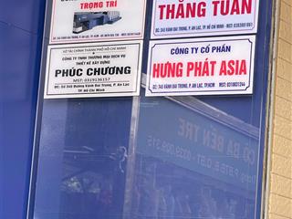 Cho thuê địa chỉ đkkd, cho 1 nhân sự làm việc tại văn phòng, 1200k/tháng, đặt biển tại mặt tiền