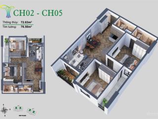 Bán cc 2pn, 72m2, chỉ từ 1,4 tỷ tại quang trung, thịnh đán, thái nguyên
