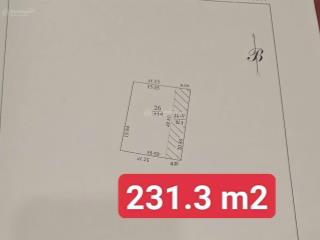 Bán đất phố nguyễn hữu thọ 231m2, lô góc  3 mặt tiền  3 thoáng  đường 21m  ô tô tránh, f0
