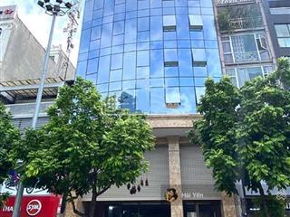 Doanh thu 2 tỷ/ năm  siêu phẩm trần thái tông  toà vp 9 tầng  125m  mặt tiền 8.1m
