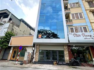 Nguyễn thị định  siêu phẩm oto tránh  60m2 x 6 tầng thang máy  vỉa hè  kinh doanh  giá 33.5tỷ