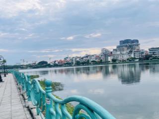 120 tỷ nhỉnh có toà nhà mặt phố từ hoa 200m2*5t mt 10m  lô góc  view hồ tây thơ mộng