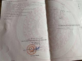 Bán đất chính chủ tại văn châu, đông văn, thanh hóa
