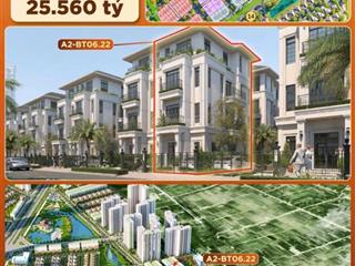 Độc quyền căn song lập 180m siêu vip tại aluvia city
