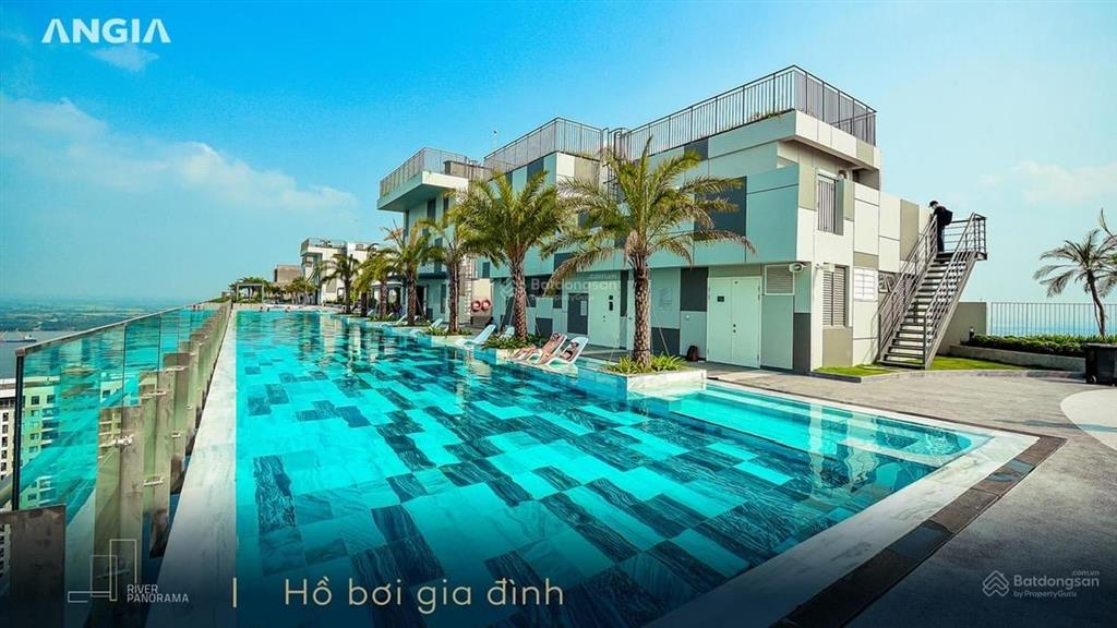 Bán căn hộ sổ hồng river panorama  2pn, 2wc tầng đẹp view sông tất cả các phòng đều có cửa sổ