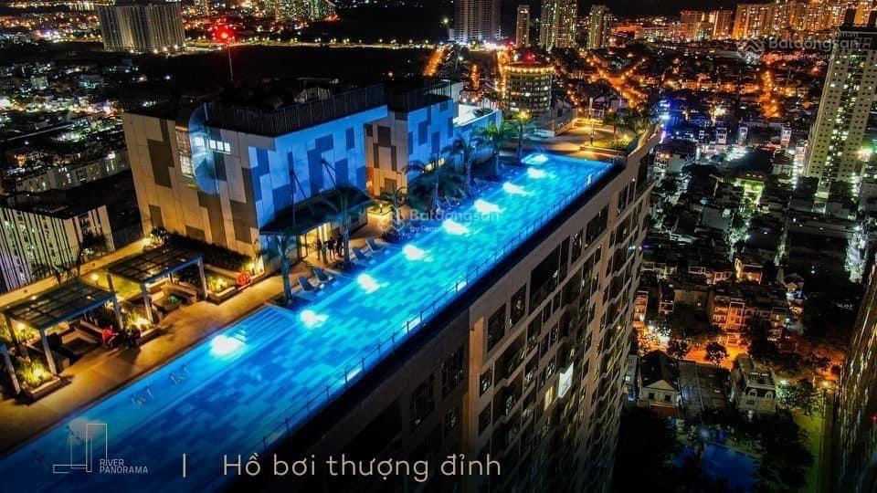 Bán căn hộ sổ hồng river panorama  2pn, 2wc tầng đẹp view sông tất cả các phòng đều có cửa sổ