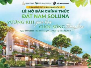 Đất nam soluna  vượng khí giao hòa, cuộc sống thăng hoa