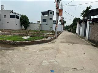 Bán đất chính chủ lô góc 102,8m2 full thổ cư, ôtô đỗ cửa cách cầu nhật tân 12km sân bay nội bài 4km