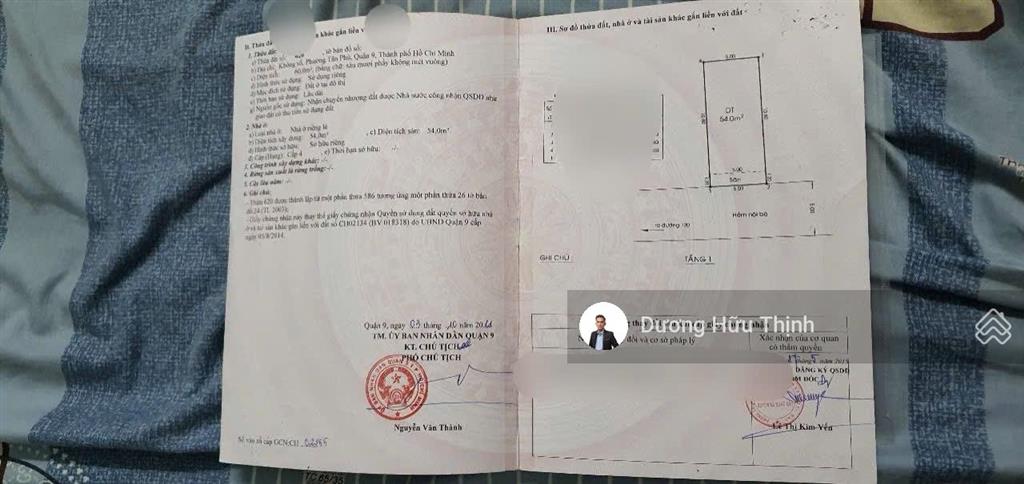 Bán nhà tại đ. số 120, cách metro 700m, tân phú, q9, 4,185 tỷ, 60m2 siêu hot (lưu ý bớt lộc)