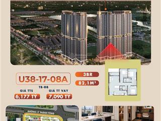 Bỏ ra trước khoảng 1,4 tỷ là sở hữu ngay căn 3pn, view hồ 28,2ha  cccc masteri lakeside