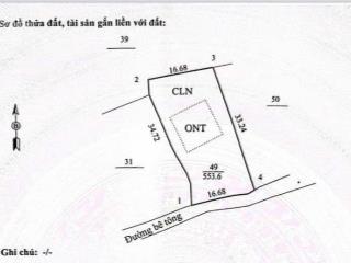 Chủ gửi bán 554m2 vừa đep, vừa rẻ tại lương sơn, hòa bình ,giá chưa tới 2tỷ