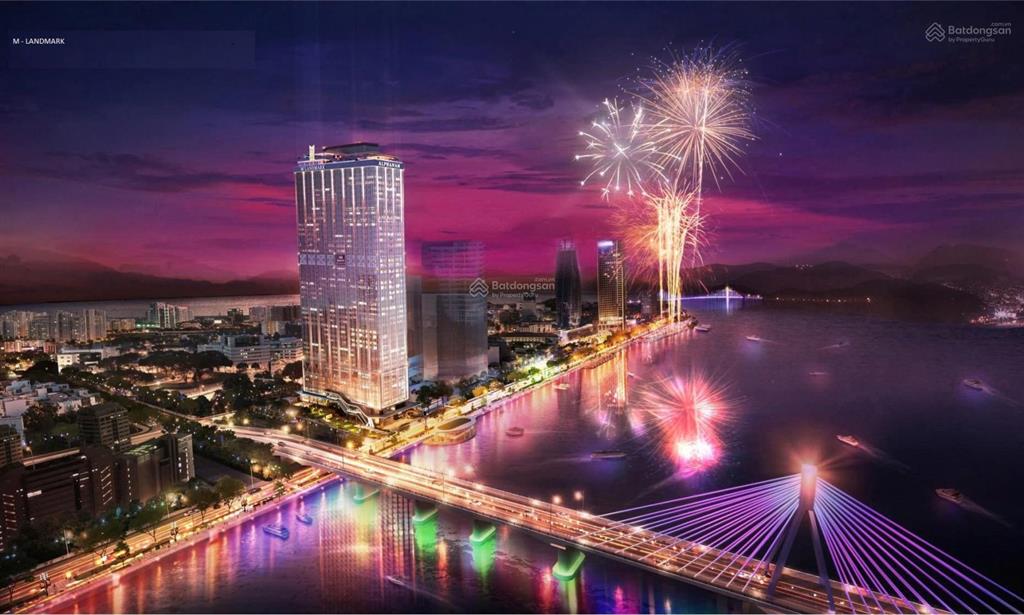 Bán căn hộ cao cấp ngay trung tâm đà nẵng m landmark residence, view trực diện sông hàn