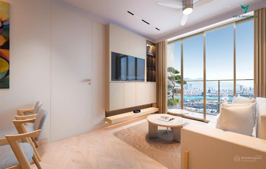 Chỉ hơn 4 tỷ có ngay căn hộ 2pn 80m2 trung tâm quận hải châu, view pháo hoa mỗi đêm