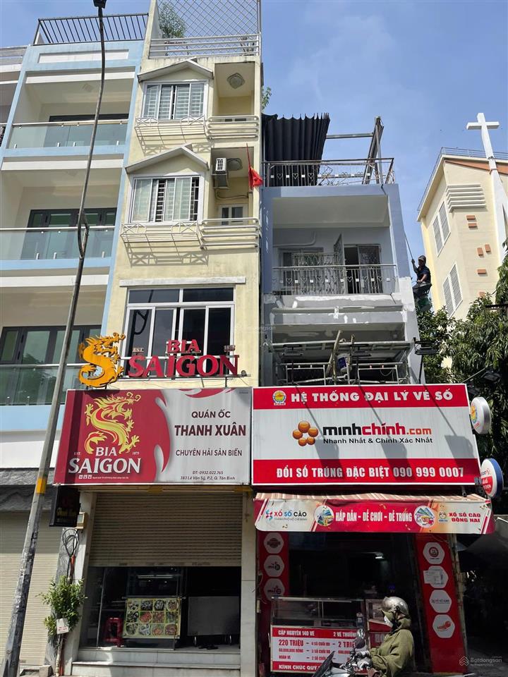 Gấp bán mt ngay lê bình, tân bình  6x18m  cn 132,5m  hđ 35tr/th  giá chỉ 24 tỷ