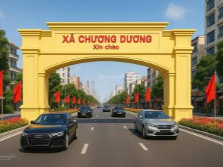 Bán nhanh đất đẹp trung tâm xã chương dương, lô góc 3 mặt thoáng, đường thông tứ tung