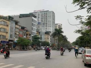 Mặt phố tân mai, hoàng mai. lô góc. dt 110m * 9 tầng, thang máy, mt 6m. giá 55 tỷ.