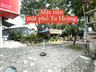 Phố tu hoàng nam từ liêm bán đất 2 mặt tiền 361m2, giá 18.8 tỷ
