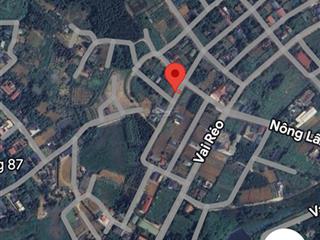 Bán đất ô góc hai mặt đường 302,9 m2 tại khu tái định cư vai réo quốc oai hà nội