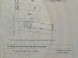 Bán nhà mặt tiền lê văn thọ, gò vấp 9x23m  đang cho thuê 70tr/tháng