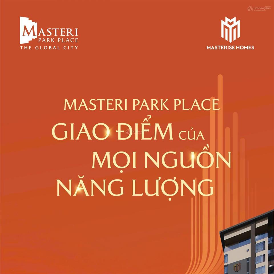 Masteri park place (ct5)  phân khu căn hộ cao cấp mới nhất tại trái tim the global city