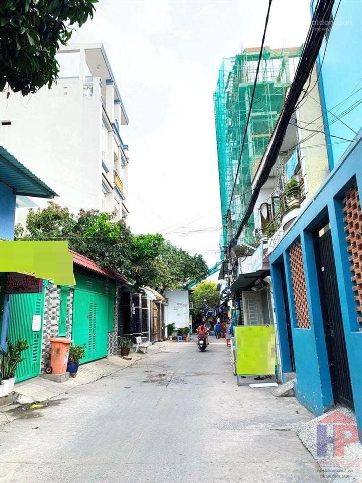 Bán đất hẻm 994 huỳnh tấn phát, phường tân phú giáp ranh phú mỹ hưng. sổ hồng riêng 92,3m2