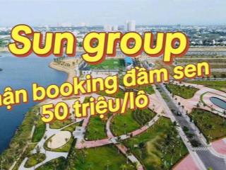 Ra mắt 900 lô đất nền hòa xuân  quá bất ngờ nhận booking chỉ 50 triệu