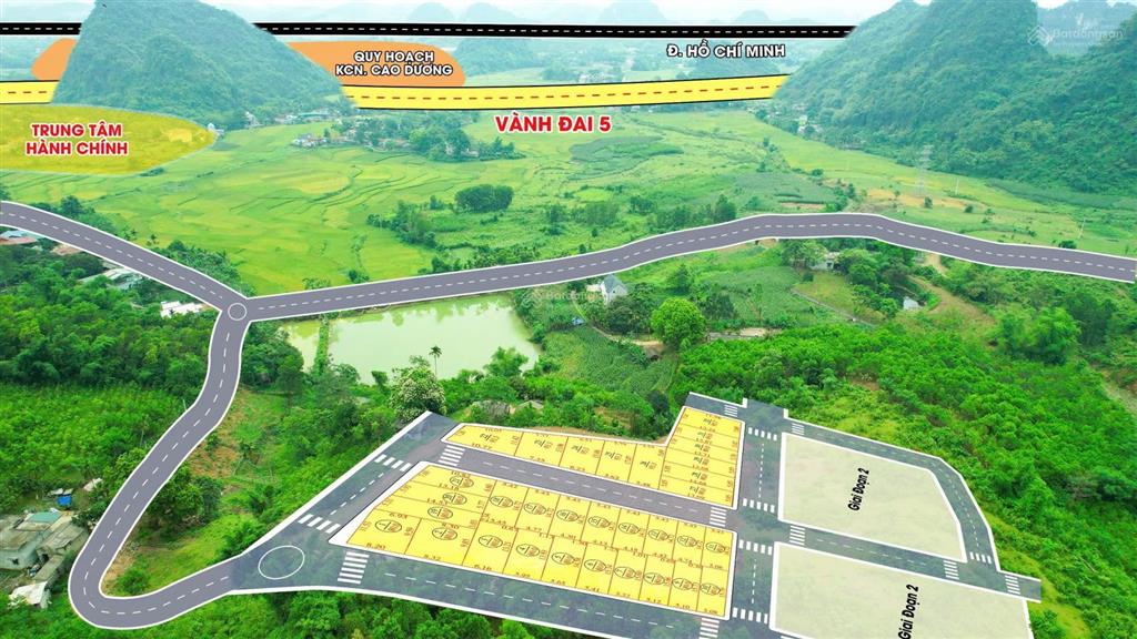 Bán đất tại xã cao dương, 490 triệu, 80 m2, pháp lý đầy đủ, view đẹp