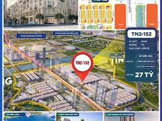 Bán biệt thự tại vinhomes global gate, giá siêu hời 27 tỷ, 80m2, gần nhà để xe, chung cư