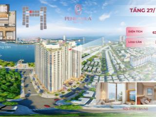 Căn hộ 2pn view biển mỹ khê tầng cao bàn giao nội thất liền tường  cho thuê từ 2530tr/ tháng!