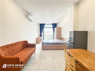 Căn hộ studio ban công 38m2 gần đại học tôn đức thắng, lotte mart, bệnh viện tâm anh