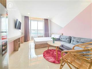 Căn hộ studio ban công 40m2 giá 8,4tr gần lotte mart, sc vivo city, crescent mall
