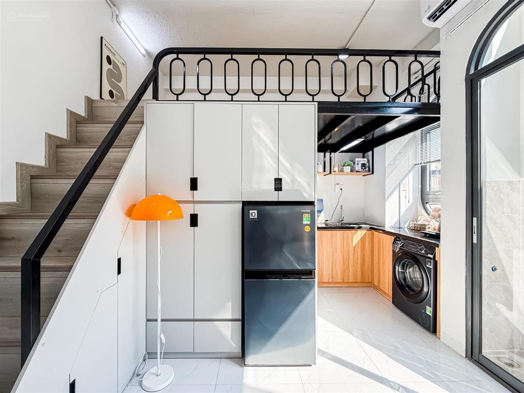 Cho thuê căn hộ duplex ban công 35m2 chỉ 5tr5 gần lotte mart, ufm, chợ tân quy, phú mỹ hưng