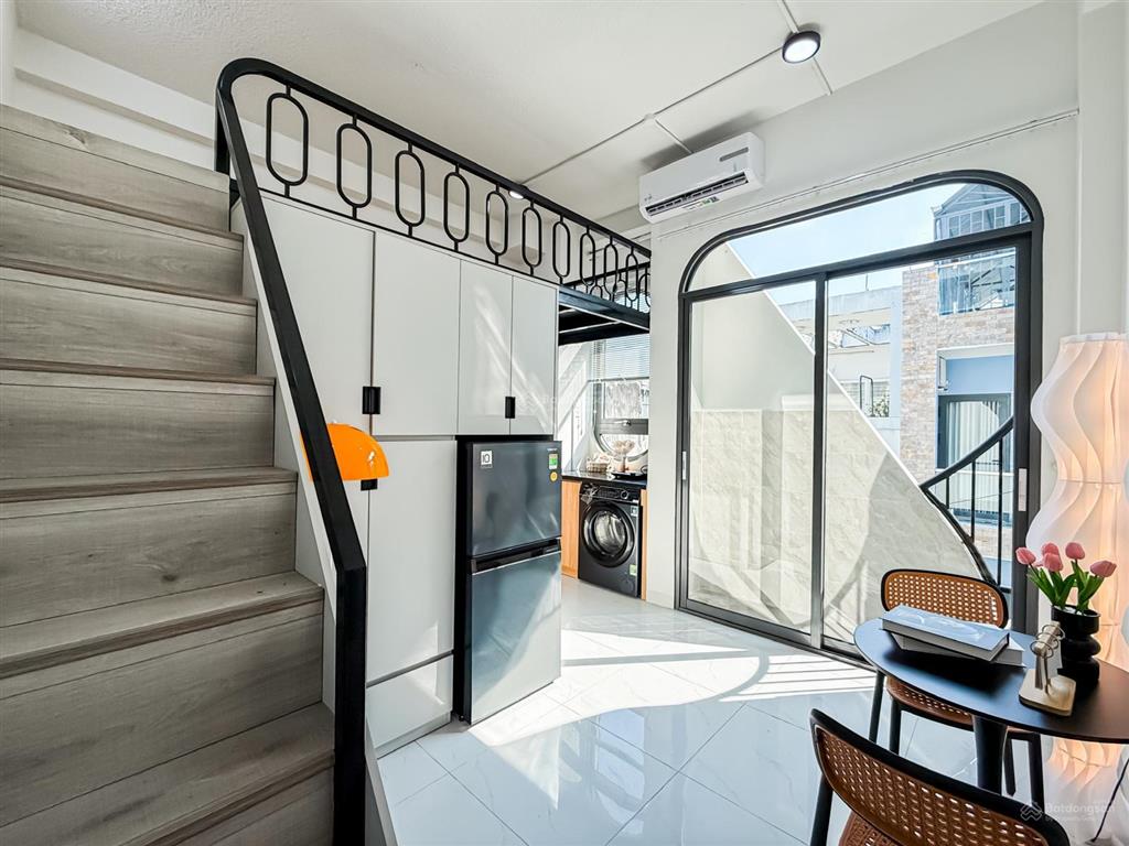 Cho thuê căn hộ duplex ban công 35m2 chỉ 5tr5 gần lotte mart, ufm, chợ tân quy, phú mỹ hưng