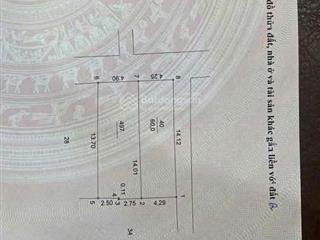 Bán đất tại nghĩa lộ, 8,6 tỷ, 60m2, pháp lý đầy đủ, hướng tây, mặt tiền 4m