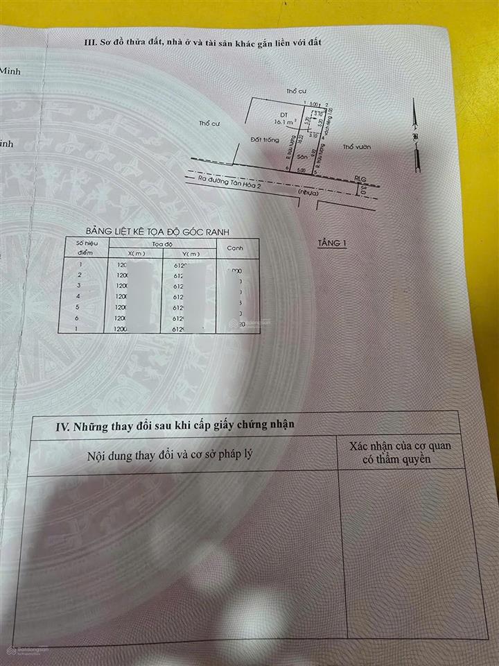 Bán lô đất nền 80m2 (5mx16m) cực đẹp vuông vắn đường tân hòa 2 phường hiệp phú quận 9. giá 6.5 tỷ