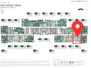 Chính chủ bán căn a3, 2n 2vs, 61m2, giá 5.850 tỷ lumiere evergreen vinhomes smart city