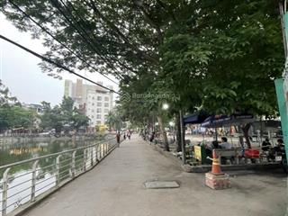 Chủ cần tiền bán gấp nhà lô góc kinh doanh view hồ. ô tô đỗ cửa giá 19,x tỷ