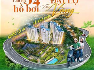 Căn hộ 50m2  2pn 2wc  mỗi tháng thanh toán chỉ 1%  sổ hồng riêng