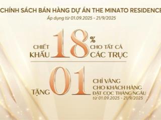 Bán cc the minato residence, 3,2 tỷ, 66m2, 2pn, 2wc, bao đẹp hot!