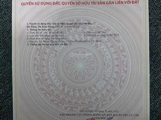 Bán đất tại phước thạnh,  củ chi 3,2tỷ 874m2 có 129 m đất thổ cư, cách ql22 chỉ 800m
