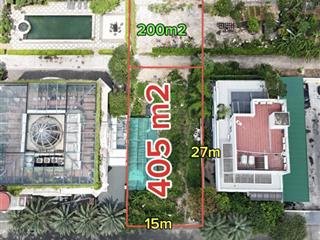 Bán đất 2 mặt tiền view sông, nguyễn văn hưởng, thảo điền. diện tích 15 x 47=705 m2/ 191 tr/m