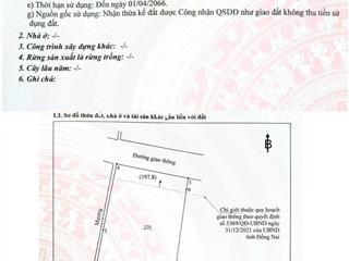 Chính chủ bán nhà vườn 2 mặt tiền có thổ cư tại trảng bom  đồng nai