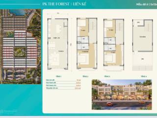 Bán biệt thự vinhomes green city, đường n2, thị trấn hậu nghĩa, 5,3 tỷ, 75m2