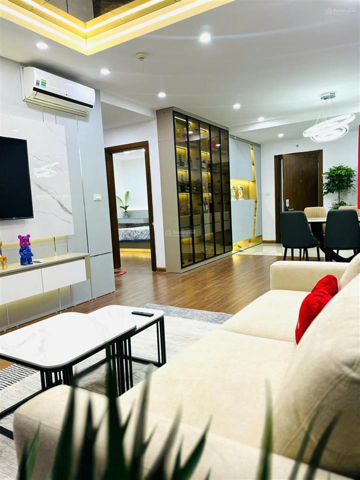 Chính chủ bán căn 2 phòng ngủ 58m2 green park, tầng trung tòa b1 không bị ồn, giá 4,8 tỷ có fix