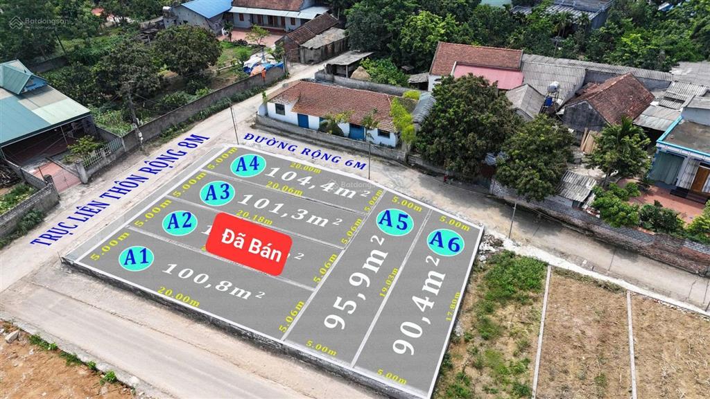Bán đất lô 100m² tại hạnh côn, chương mỹ
